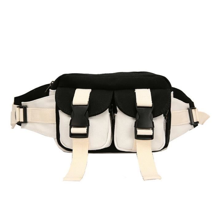 Muteitt Ceinture Ihram Réglable Avec Banane Pour Hajj Umrah - Sac Taille Arabe Blanc Poches Zippées
