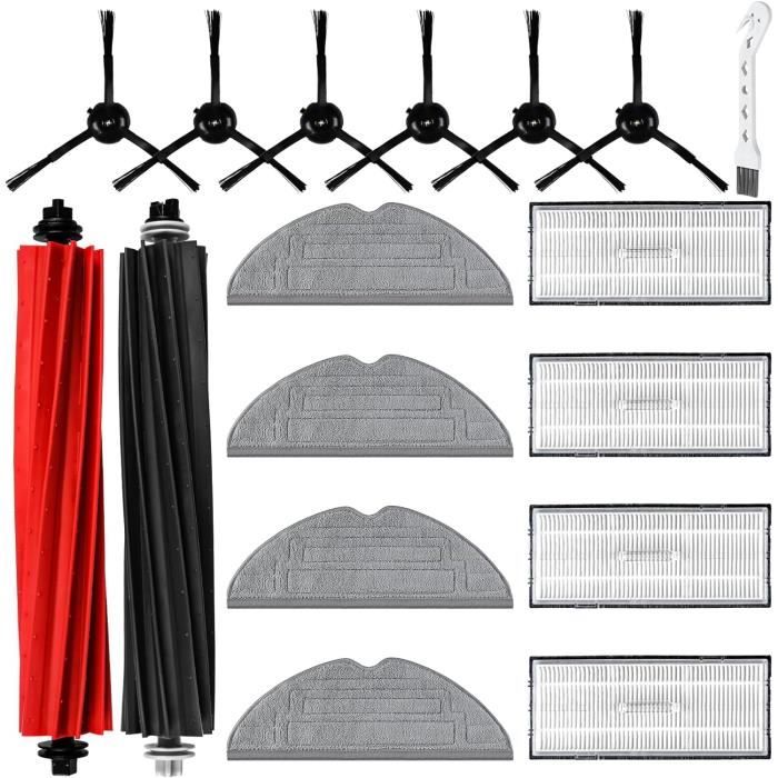 Robot Serpillière Aspirateur Set De 12 Chiffons De Nettoyage, Kit