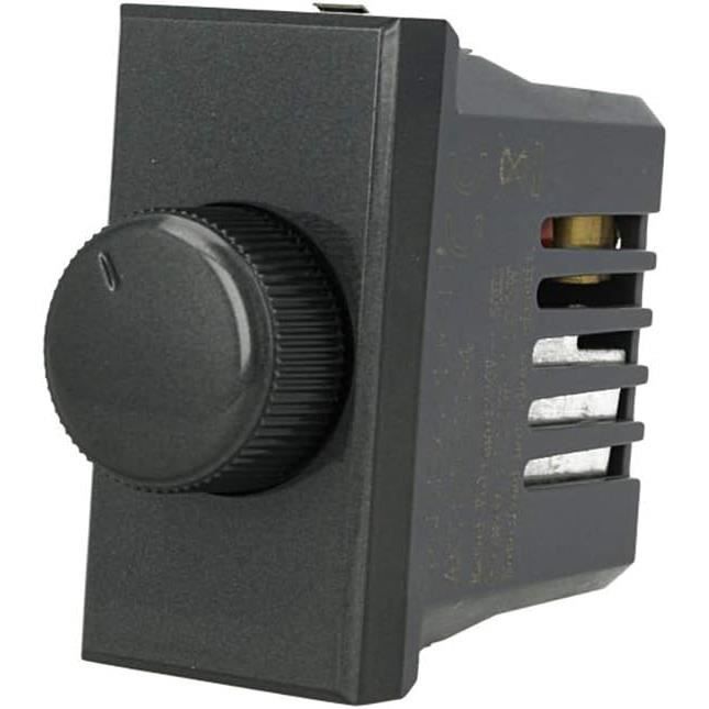 Interruptor Táctil Sandasdson SD20035 - Temporizador, 220V, 2 Módulos, Negro, Compatible Con Bticino Axolute