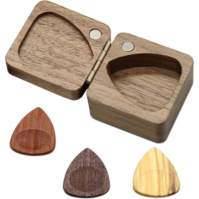 Lot De 12 Médiators Robustes Gibson Pour Guitare Dans Boîte En Étain - Idéal Pour Guitaristes