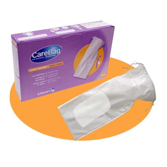 Urinal jetable Homme CLEANIS CareBag 450 ml Lot de 20 Cdiscount
