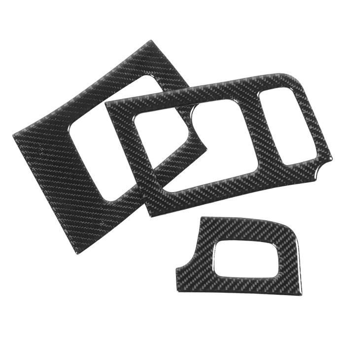 Kit 2 Pièces Garniture Ventilation Climatisation Carbone Pour BMW Série 3 F30 2013-2018