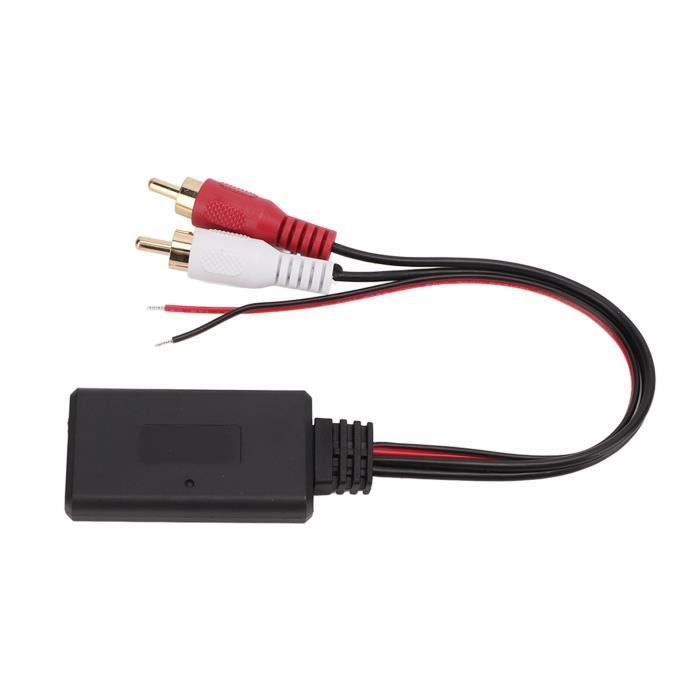 Ashata adaptateur audio sans fil Module Bluetooth de voiture Câble AUX