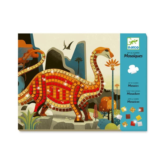 Kit Mosaïque - Dinosaure - Diamond Painting Strass Complet 30x40 CM