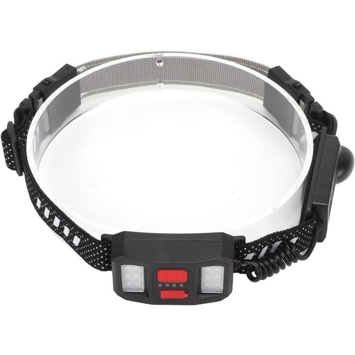 Lampe frontale télescopique à LED COB avec capteur, W679