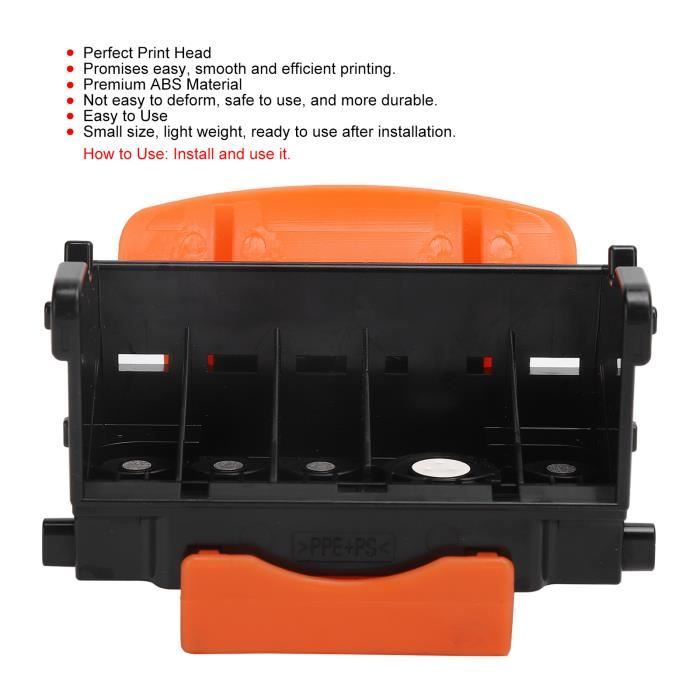 Septpenta Tête D'impression Pour Imprimante IP3600 IP3680, Plus Lisse Et Efficace, Kit De Remplacement De Tête Pour MP540 MP545 MP550 MP558 MP560 MP568 MP620 MP628 MX860 MX870 MG5150(Noir Unique