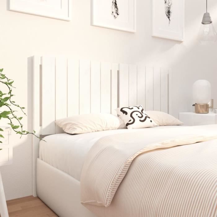 Tete De Lit Blanche 140