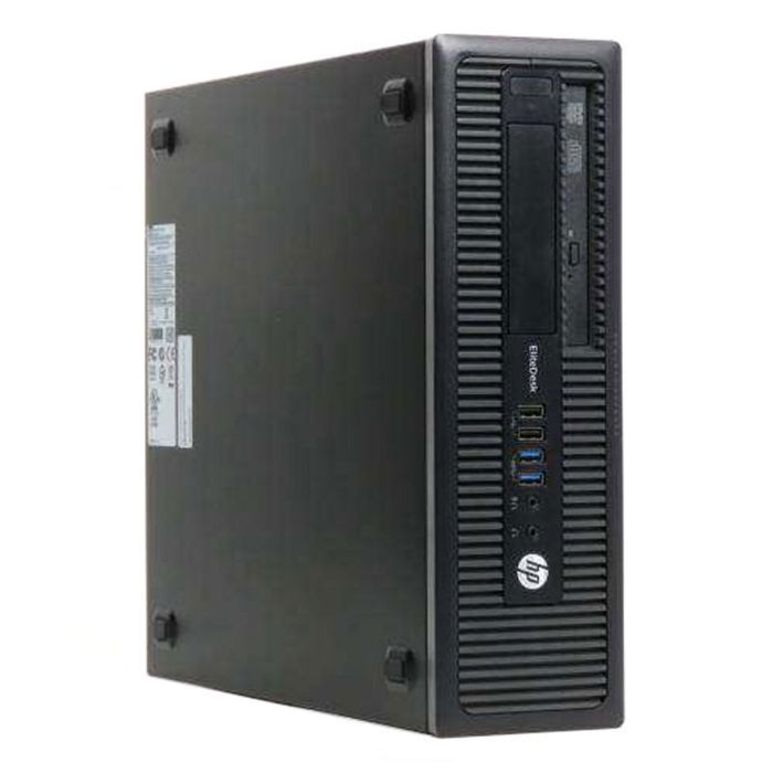PC HP EliteDesk 800 G1 Core i3 4130 RAM 8Go Disque Dur 250Go Windows 10 Wifi