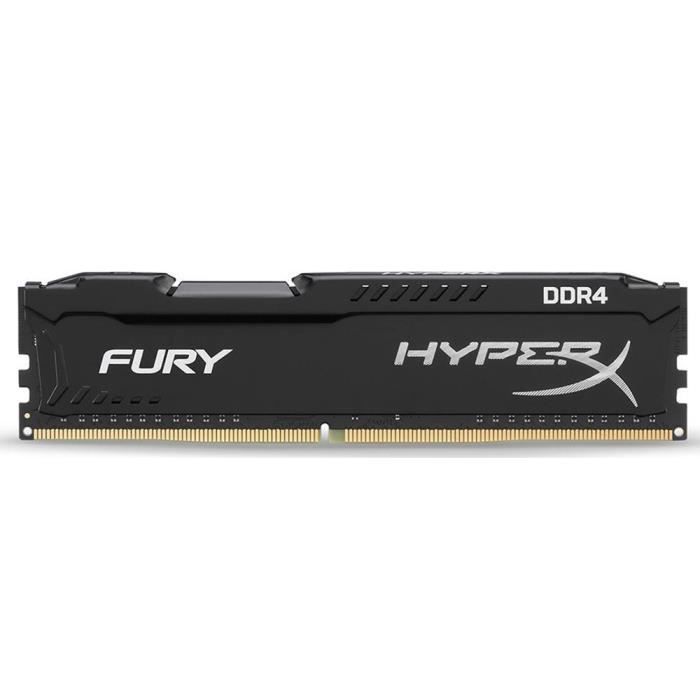 HyperX Fury HX424C15FB3/16 DIMM DDR4 16GB 2400MHz CL15 Noir 
