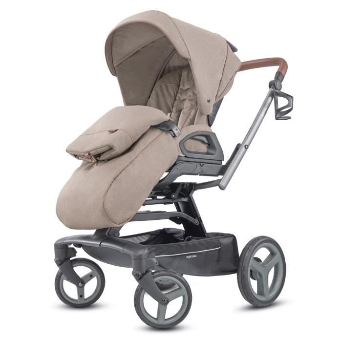 INGLESINA Poussette Tout Terrain Quad Cognac Noir Rodeo Sand Cdiscount Puericulture Eveil bebe