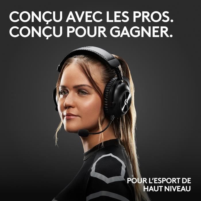 Logitech G PRO X 2 LIGHTSPEED Casque audio,micro-casque détachable ...