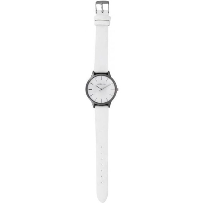 luzaka - montre color blanche - femme (14688)