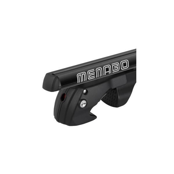 Barres de toit Dacia Duster I phase 1 (04/10-11/13) Menabo Sherman Noir