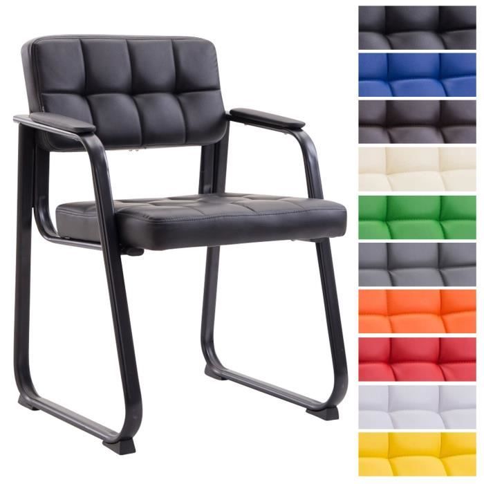 Chaise De Visiteur Canada B Similicuir Vert - Chaise - Fauteuil bureau Chaise De Visiteur Canada B Similicuir Vert - Chaise - Fauteuil bureau
