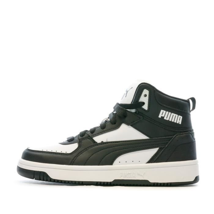 Puma blanche et noir hot sale