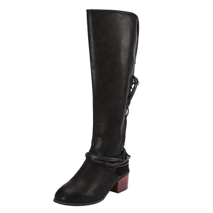 botte haute a talon