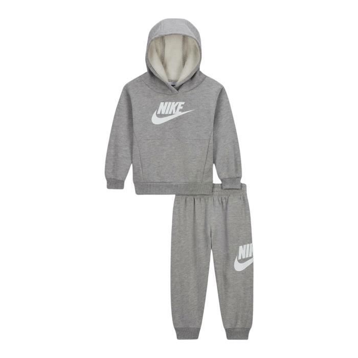 Survêtement bébé - Nike - Club Fleece - Gris - Manches longues - Respirant