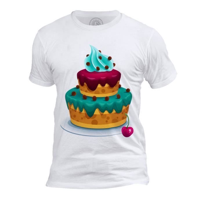 T Shirt Homme Col Rond Dessin Gateau D Anniversaire Gourmandise Enfant Blanc Cdiscount Pret A Porter T Shirt Homme Col Rond Dessin Gateau D Anniversaire Gourmandise Enfant Blanc Cdiscount Pret A Porter