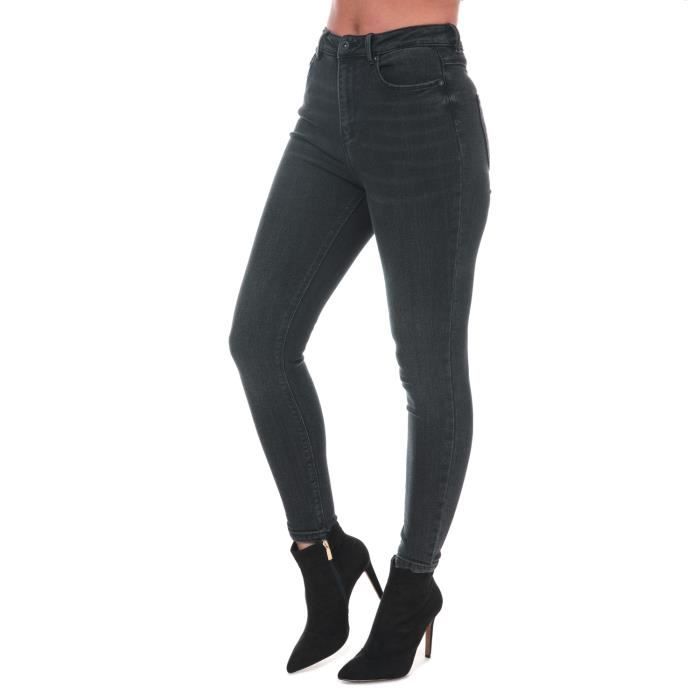 Jean zip arrière femme clearance