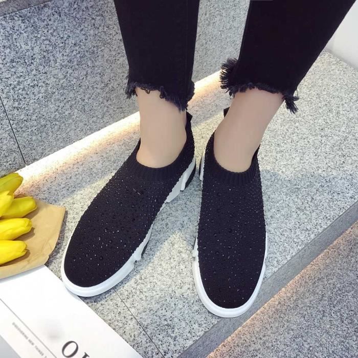 chaussure elastique pour femme