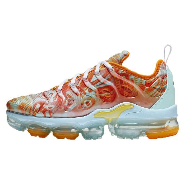 tn vapormax blanche et orange