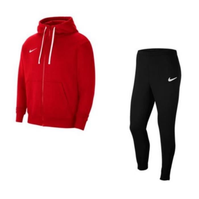 Jogging nike rouge clearance homme