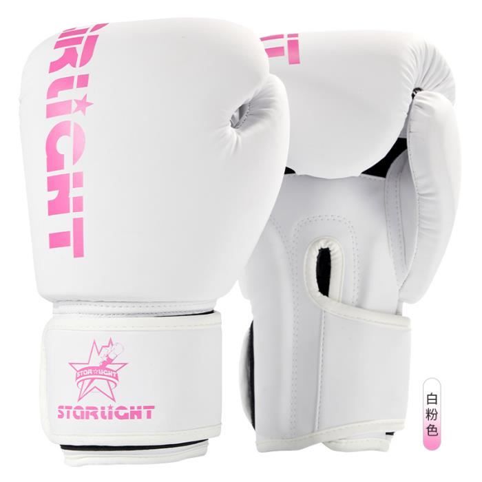 Gants De Boxe Top Ten 10 Oz - Dessin Fleurs - Pour Femmes Et Hommes - Sparring, Muay Thai