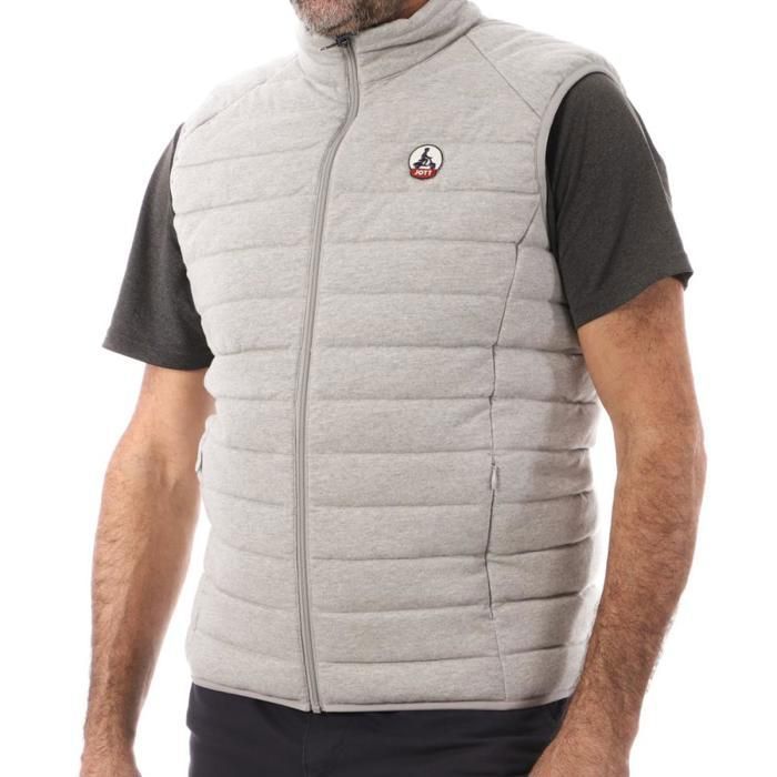 Veste sans manche JOTT Tom Jersey gris chine M