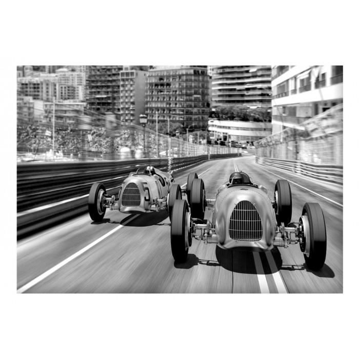 De 100x70 Inedit Papier Peint Retro Voitures Vintage Noir Et Blanc Motorisation Cdiscount Bricolage