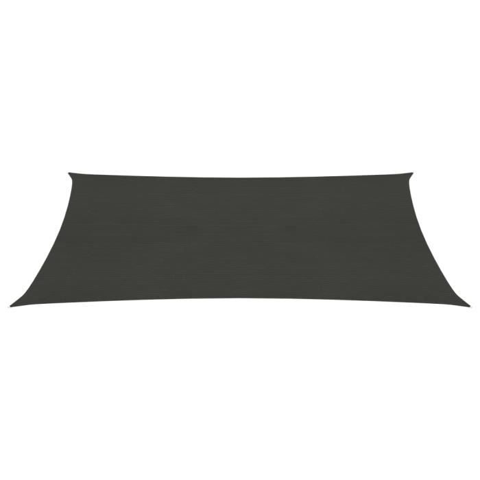 Lambrequin Pour Store Toile De Store Anthracite De Rechange AUVYI - 4x3,5m - Parfaite Pour Balcon Et Terrasse Store Terrasse 4x3.5m Anthracite Résistant UV Polyester