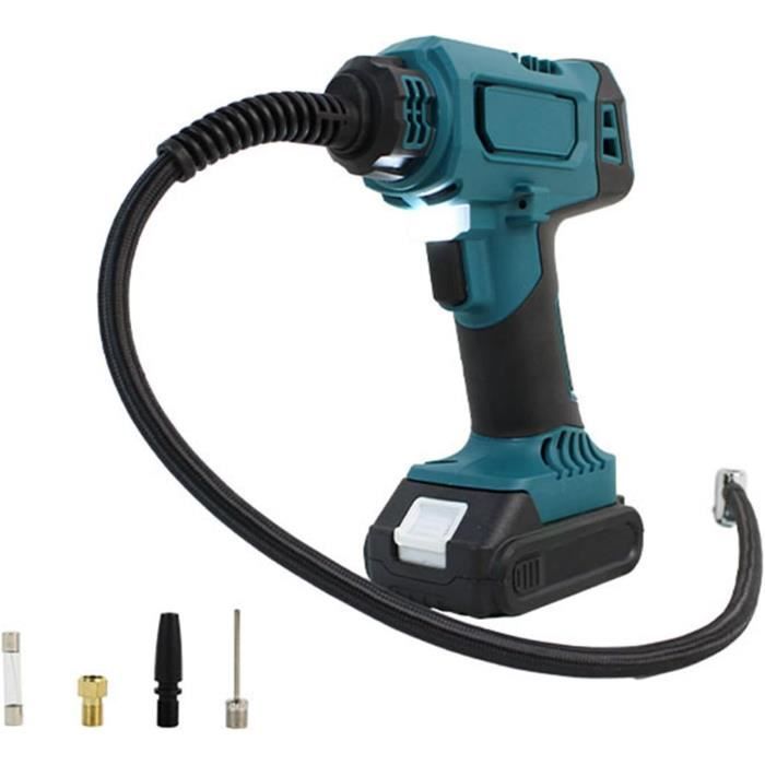 Compresseur D'air Portable Olvy 12V - Batterie 6000 MAh - Jusqu'à 150 PSI - Écran Numérique - Pour Pneus Voiture, Vélo, Ballons, Matelas