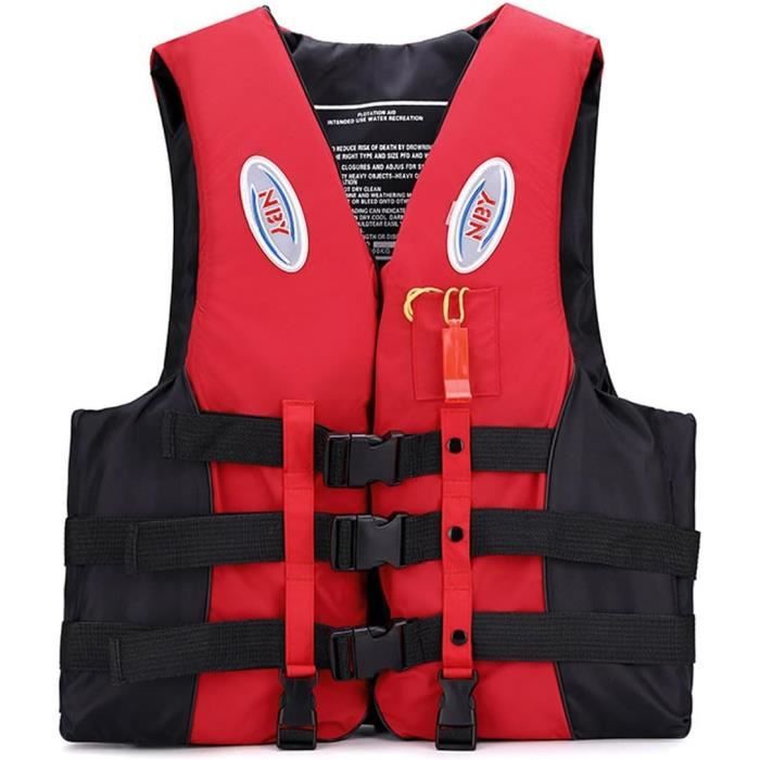 Gilet De Sauvetage Adulte, Gilet De Natation Adulte avec Sangle De