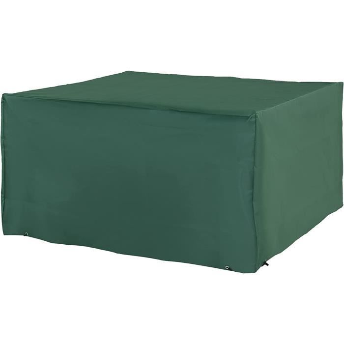 ZDLLDZ Housse Salon De Jardin Exterieur 215x110x75cm/LxWxH, 420D Oxford Tissu Impermeable Résistant à La Vent Pluie UV Housses Pour Tables De Jardin