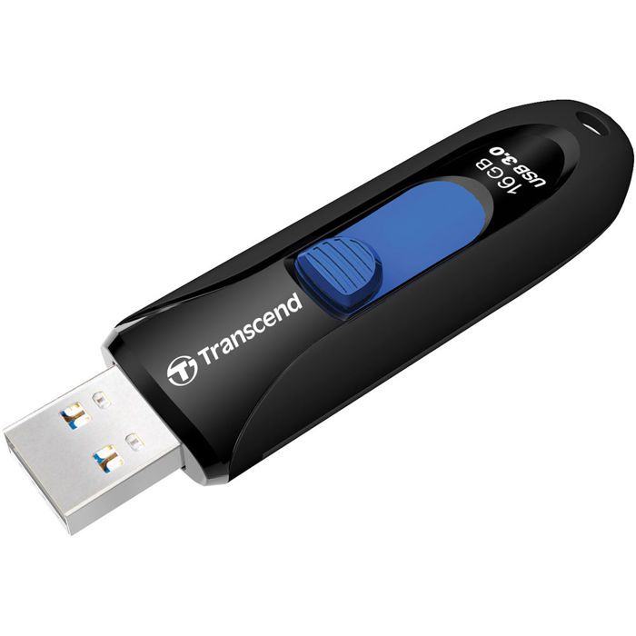 Clé USB TRANSCEND JETFLASH 790 - 16 Go - Noir