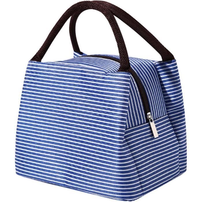 Sac Isotherme, Panier Repas 10L, Sac à Lunch Isolé Avec Bandoulière