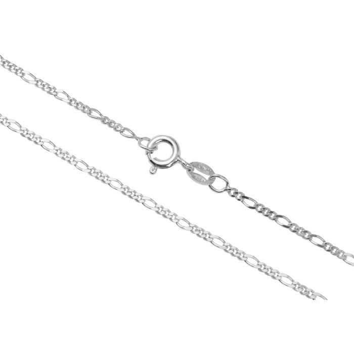 Gioielli Cha ne Maille Figaro 1 7 Mm Argent Fin Sterling 925 Rhodi gioielli-cha-ne-maille-figaro-1-7-mm-argent-fin-sterling-925-rhodi
