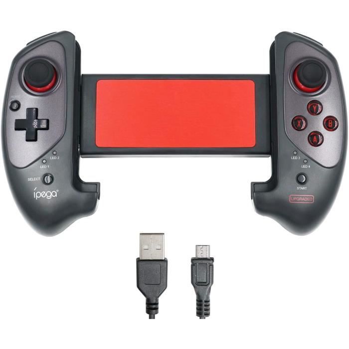 Manette De Jeu Bluetooth Télescopique Pour Smartphone/tablette – Compatible Android/iOS, Connexion Directe