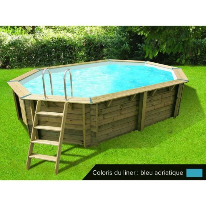 piscine bois ocea 5 50 x 3 55 x 1 20 m piscine hors sol piscine bois ocea 5 50 x 3 55 x 1 20 m 84613 cdiscount jardin