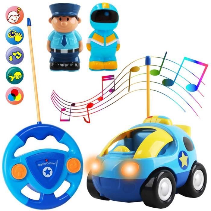 Jouet Téléphone Musical Pour Bébé - Modèle Chat, Boutons Lumineux Et Sons - Pour Enfants Dès 12 Mois - 15.3x12.4 Cm