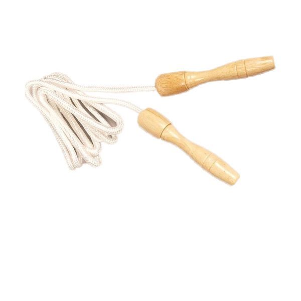 Corde à sauter lestée en nylon VISIODIRECT 3 mètres Poignées