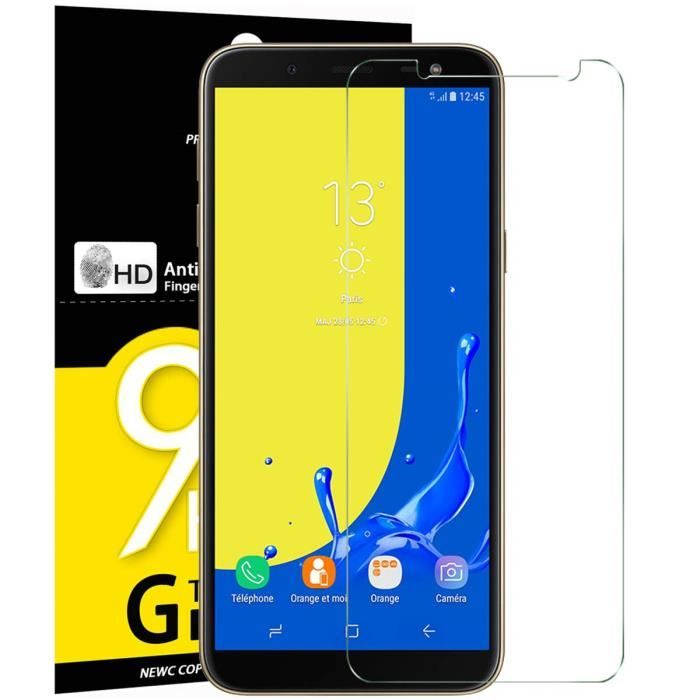Verre Trempé Antiespion Complet pour Samsung Galaxy J6 Plus