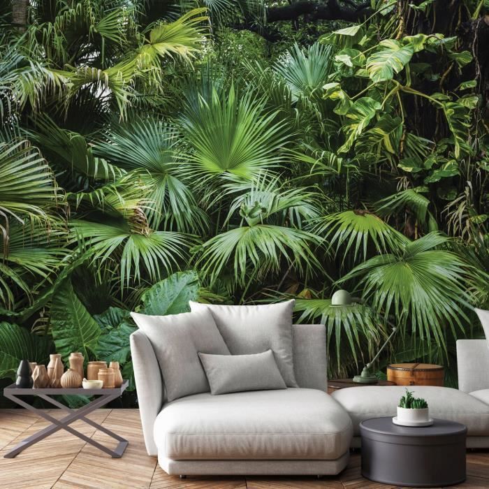 Papier Peint Jungle Tropicale