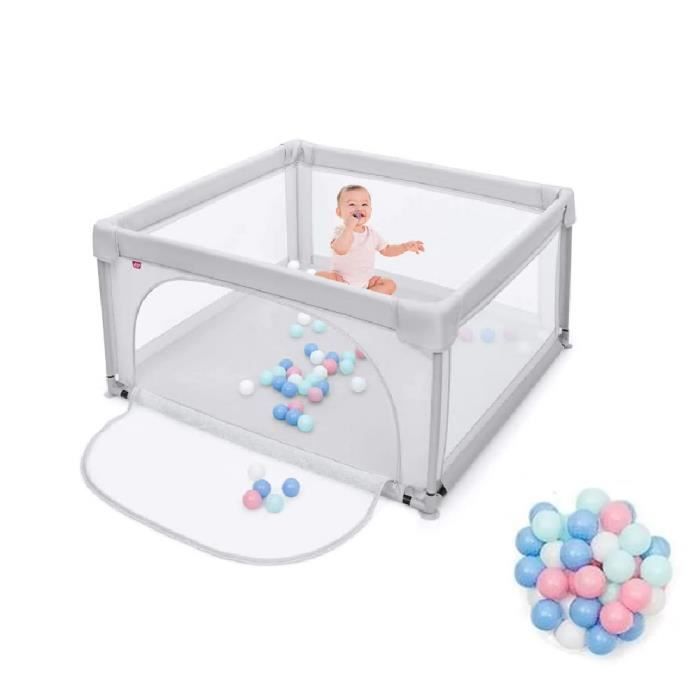 Piscine à Balles pour Enfants Aire de Jeu Bébé Pliable Parc Boules Centre de Jeux Portable l'intérieur et l'extérieur(piscine à balles, 80 cm