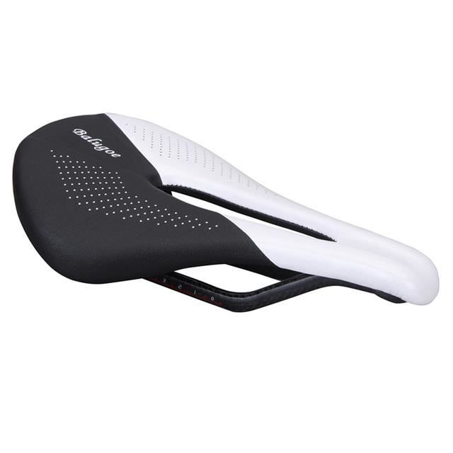Coussin d'assise pour vélo en fibre de carbone 104 G, cavité