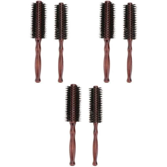 Lot De 2 Brosses En Poils De Porc Naturels (47 Cm) Avec Manche En Bois