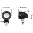 18W LED Spot Lampe de Voiture Phare de travail LED Feux SUV ATV phares 2PC-1