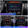 AWESAFE Autoradio Android 12 pour Mazda 2003-2009 (2Go + 32 Go)avec Carplay GPS WiFi USB SD Bluetooth Android Auto-1
