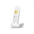 Gigaset A270, Téléphone DECT, Combiné sans fil, Haut-parleur, 80 entrées, Identification de l'appelant, Blanc-1