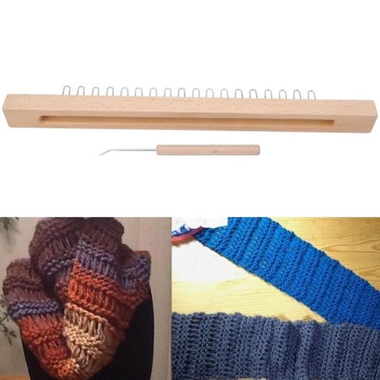 Ensemble de crochets de métier à tisser, 6 pièces, crochet de métier à