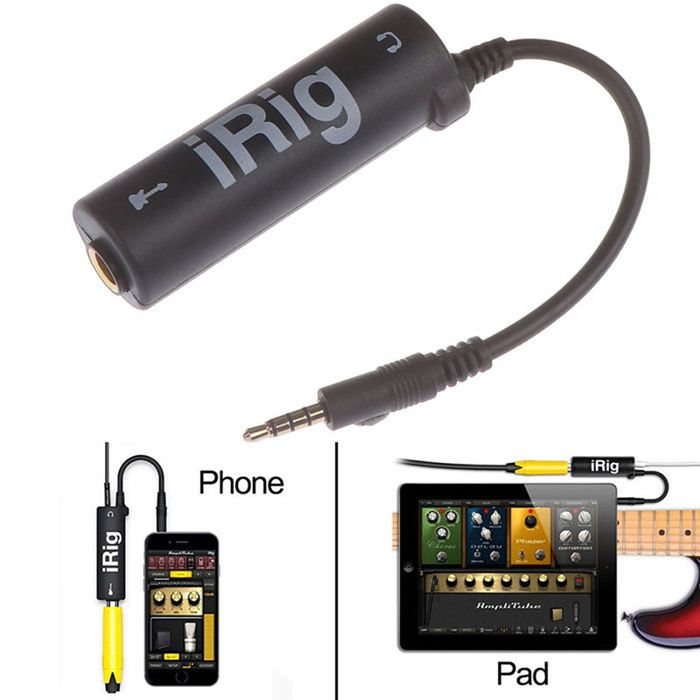 Convertisseur Guitare Vers Smartphone – Adaptateur 6,35 Mm Vers 3,5 Mm, Pour Basse Et Guitare Électrique, Compatible IOS Et Android